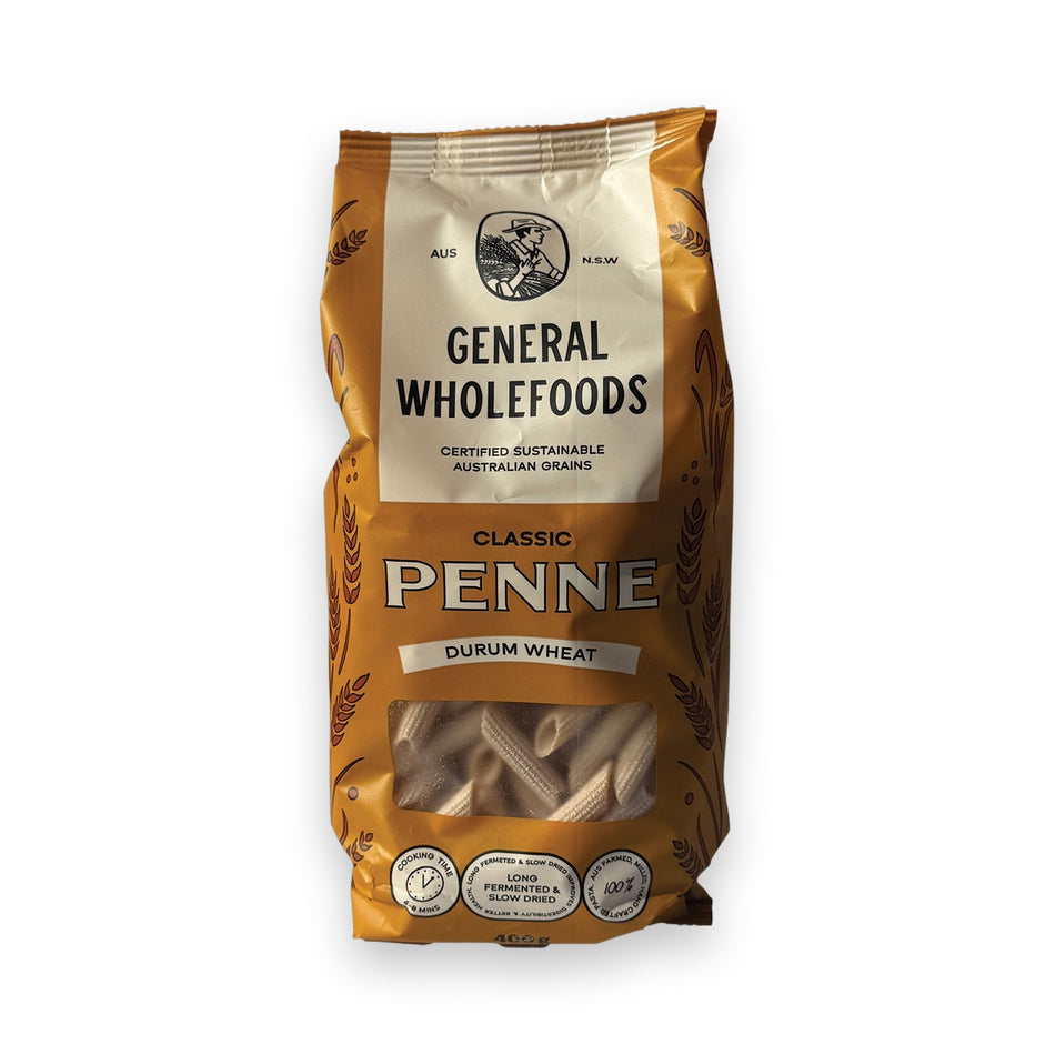 General Wholefoods Durum Wheat Pasta Penne 400g