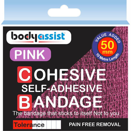 Bodyassist Cohesive Bandage 50mm x 10metre