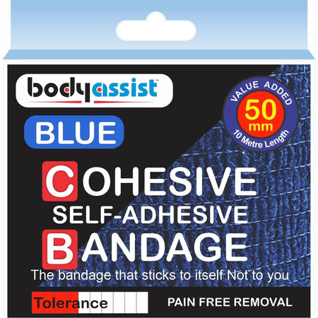 Bodyassist Cohesive Bandage 50mm x 10metre