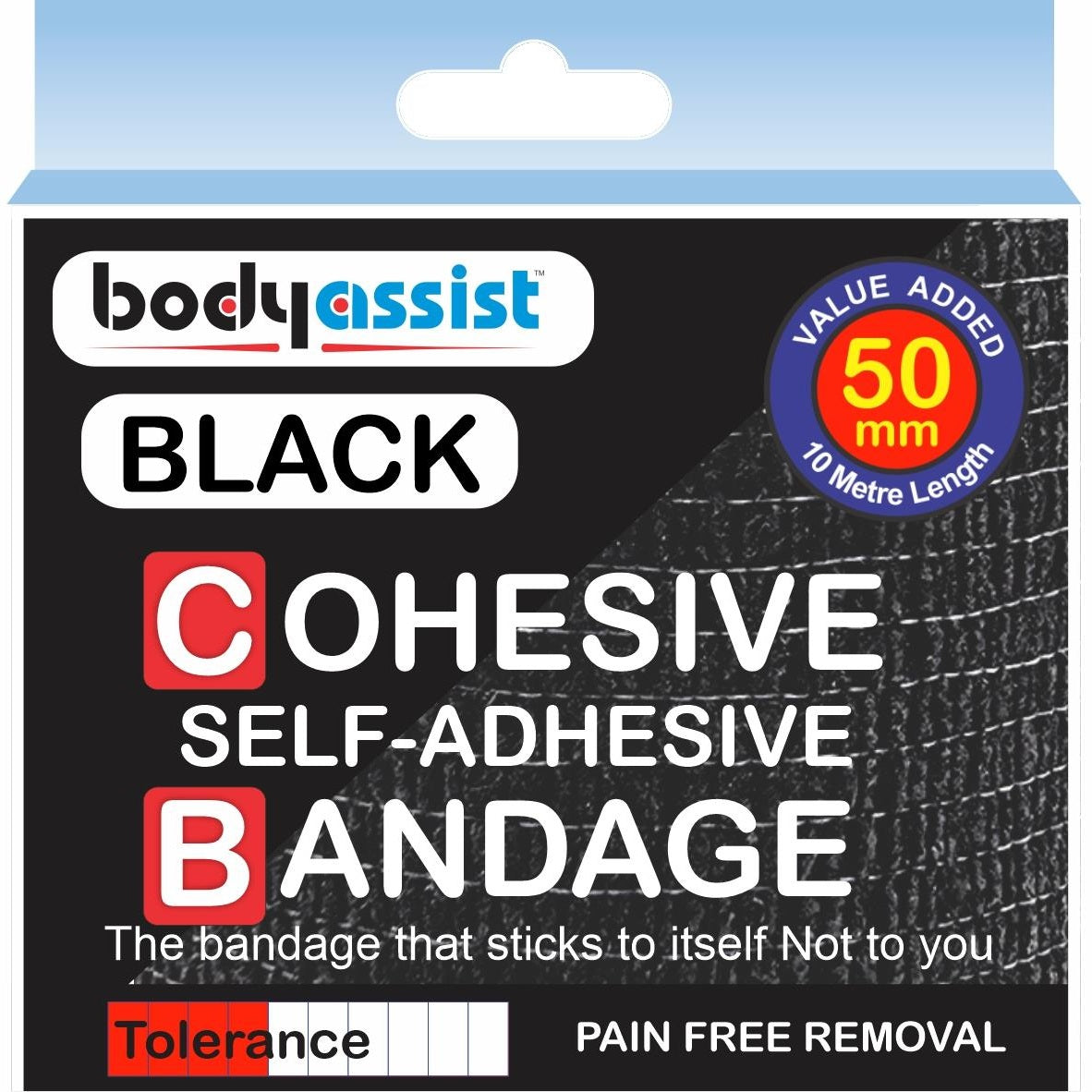Bodyassist Cohesive Bandage 50mm x 10metre
