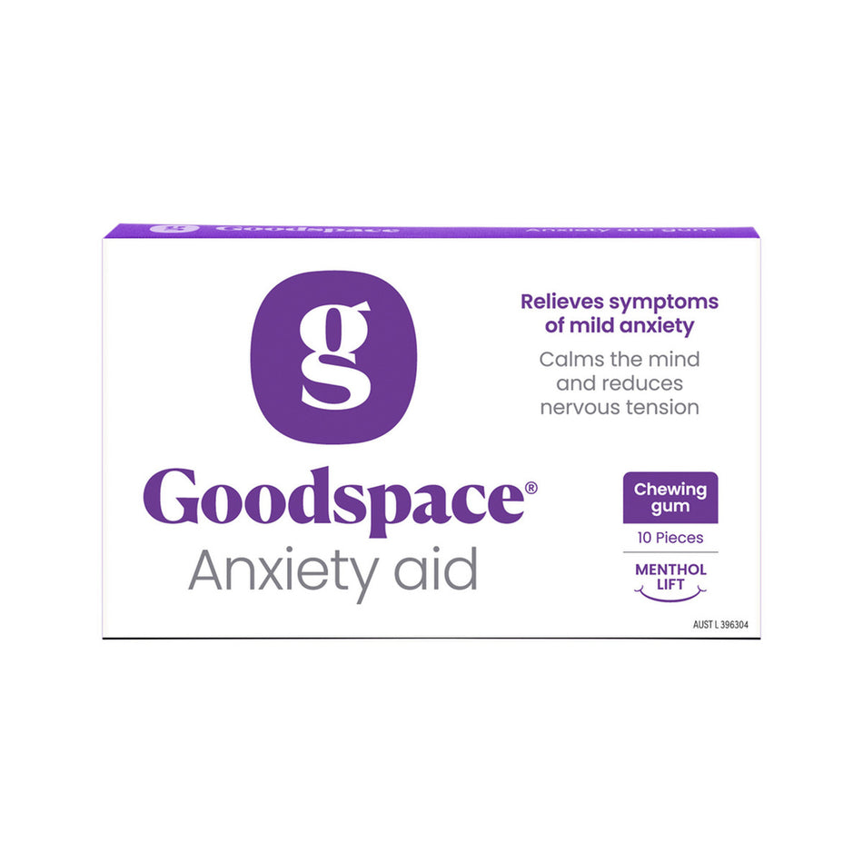 Goodspace Anxiety Aid Chewing Gum 10pk