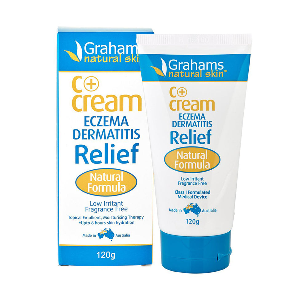 Grahams C+ Plus Eczema & Dermatitis Cream 120g