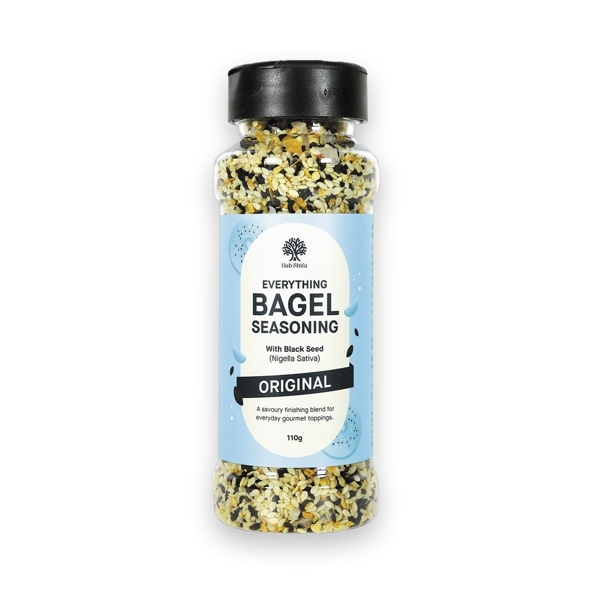 Hab Shifa Everything Bagel Seasoning with Black Seed Original 110g