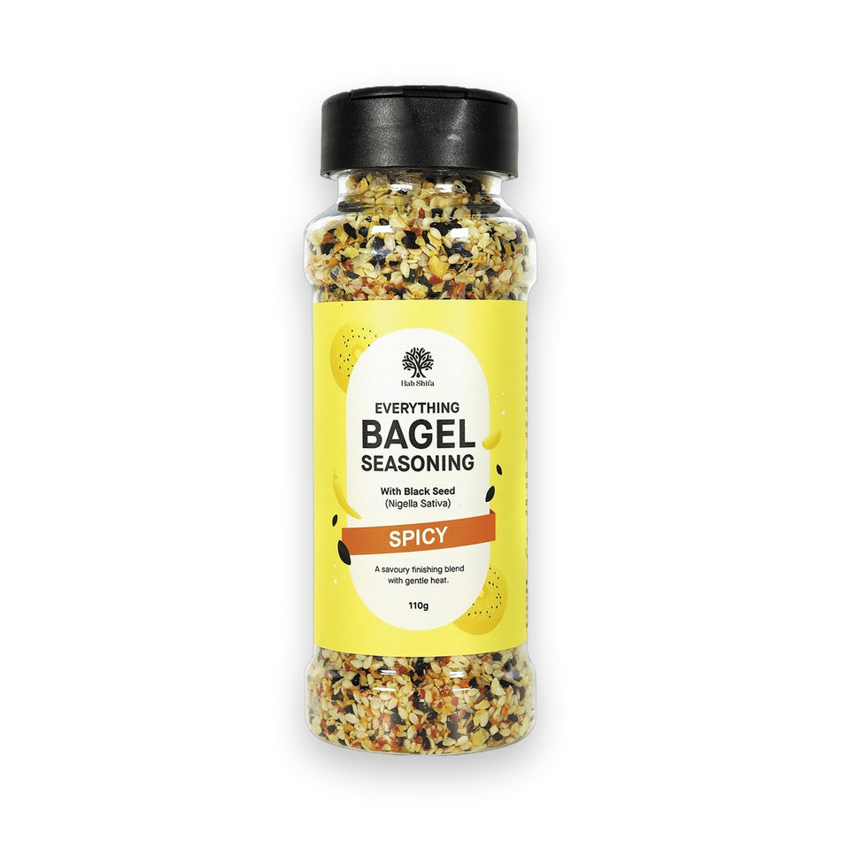 Hab Shifa Everything Bagel Seasoning with Black Seed Spicy 110g