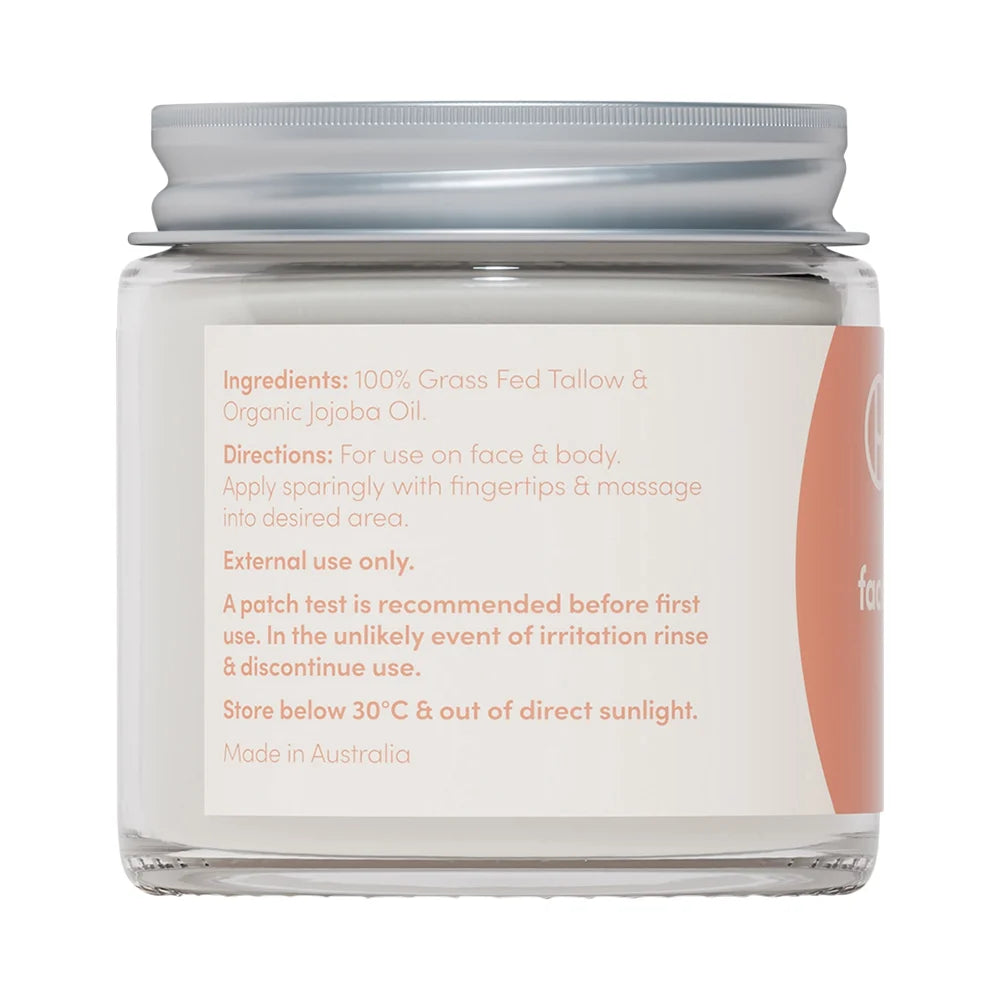 Handmaid Whipped Tallow Face and Body Balm Natural 80g