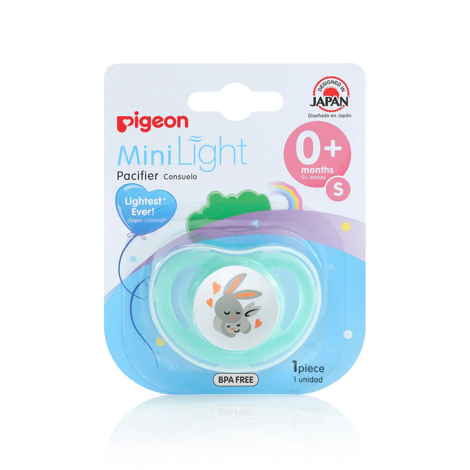Pigeon MiniLight Pacifier Small 1 Pack (Assorted Colours)