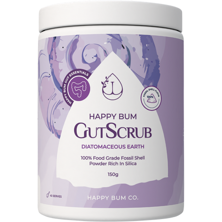 Happy Bum Gut Scrub Diatomaceous Earth 150g