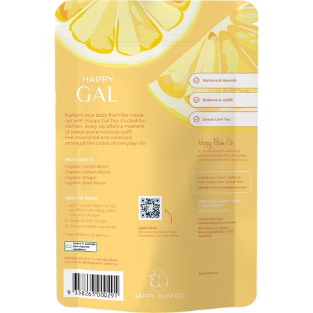 Happy Bum Happy Gal Tea 20g