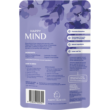 Happy Bum Happy Mind Tea 30g