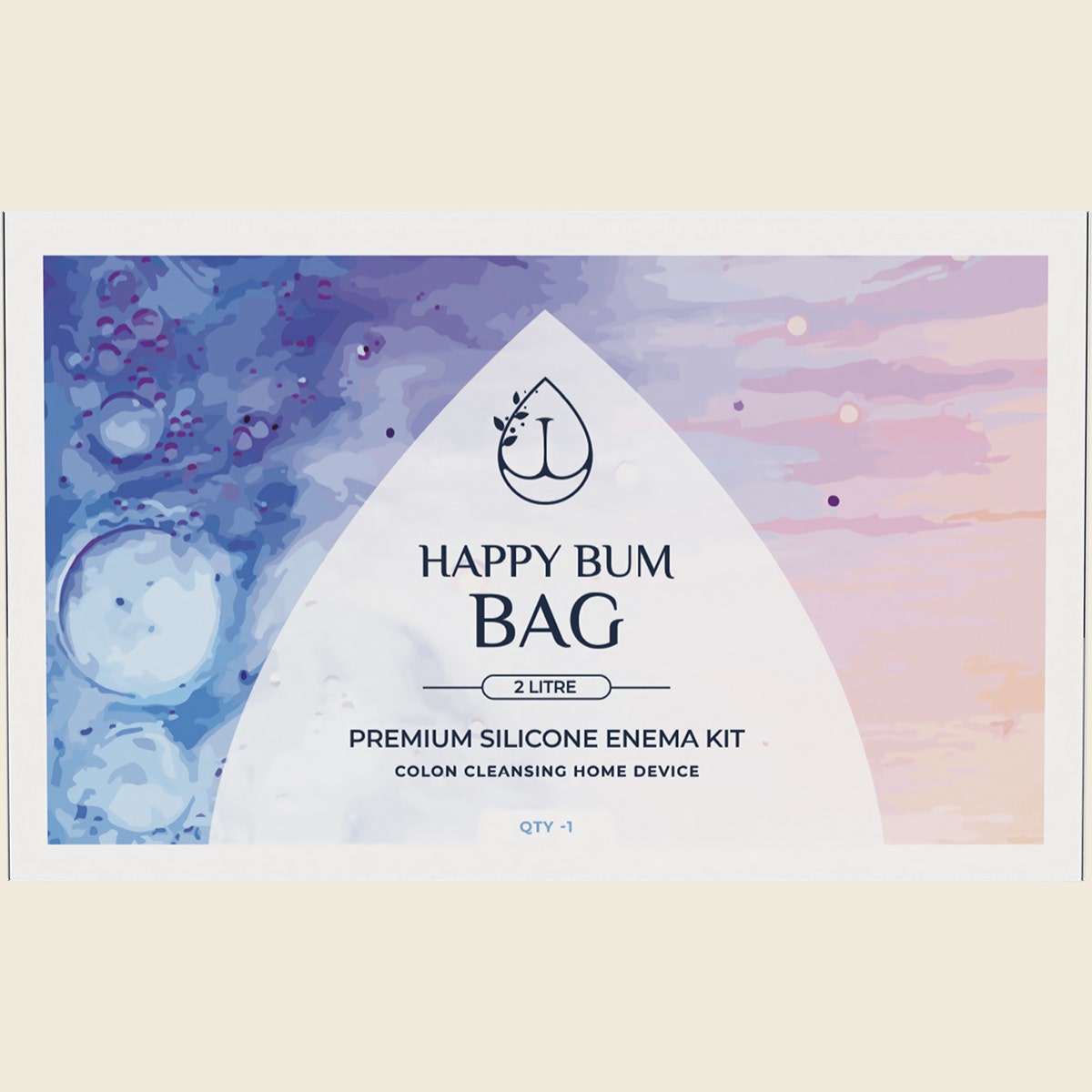 Happy Bum Silicone Enema Kit 2L