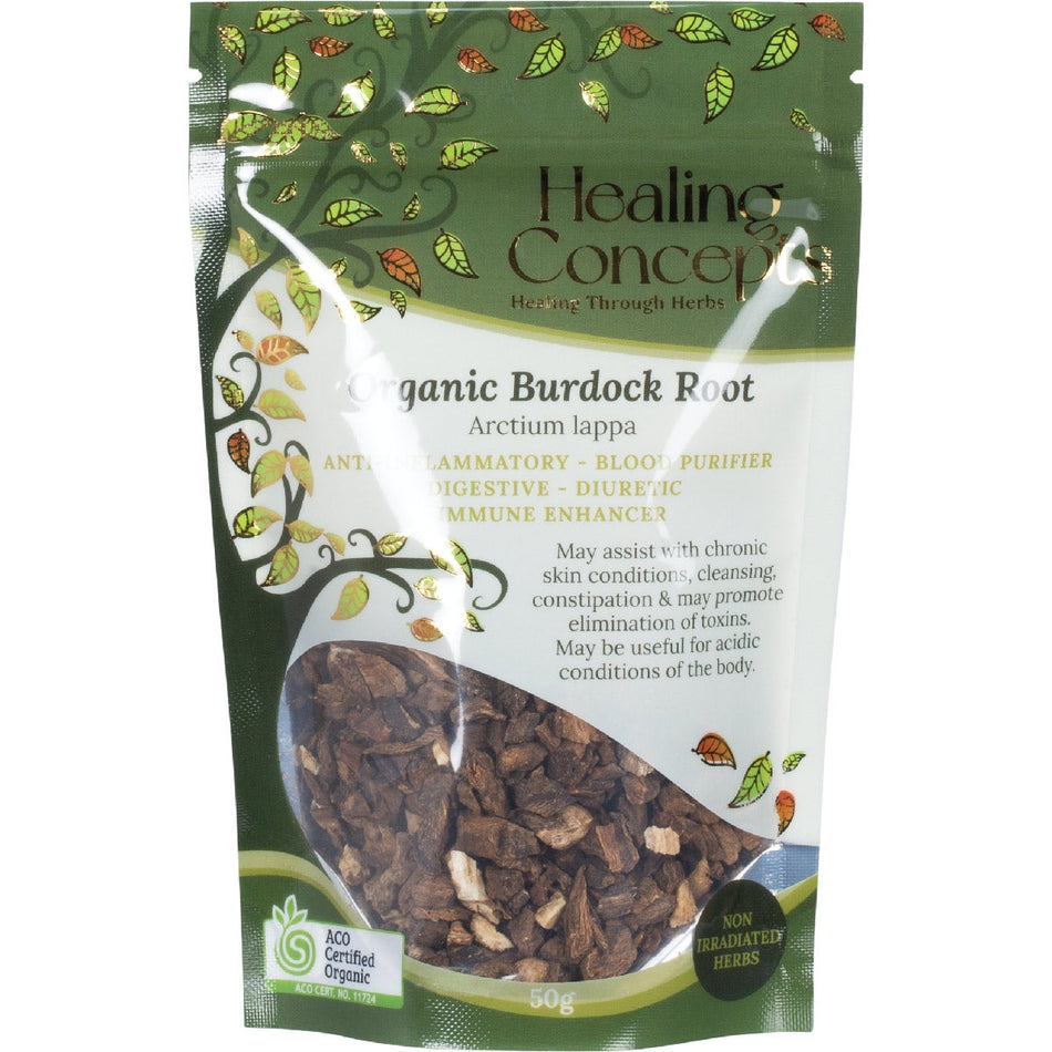 Healing Concepts Organic Burdock Root 50g
