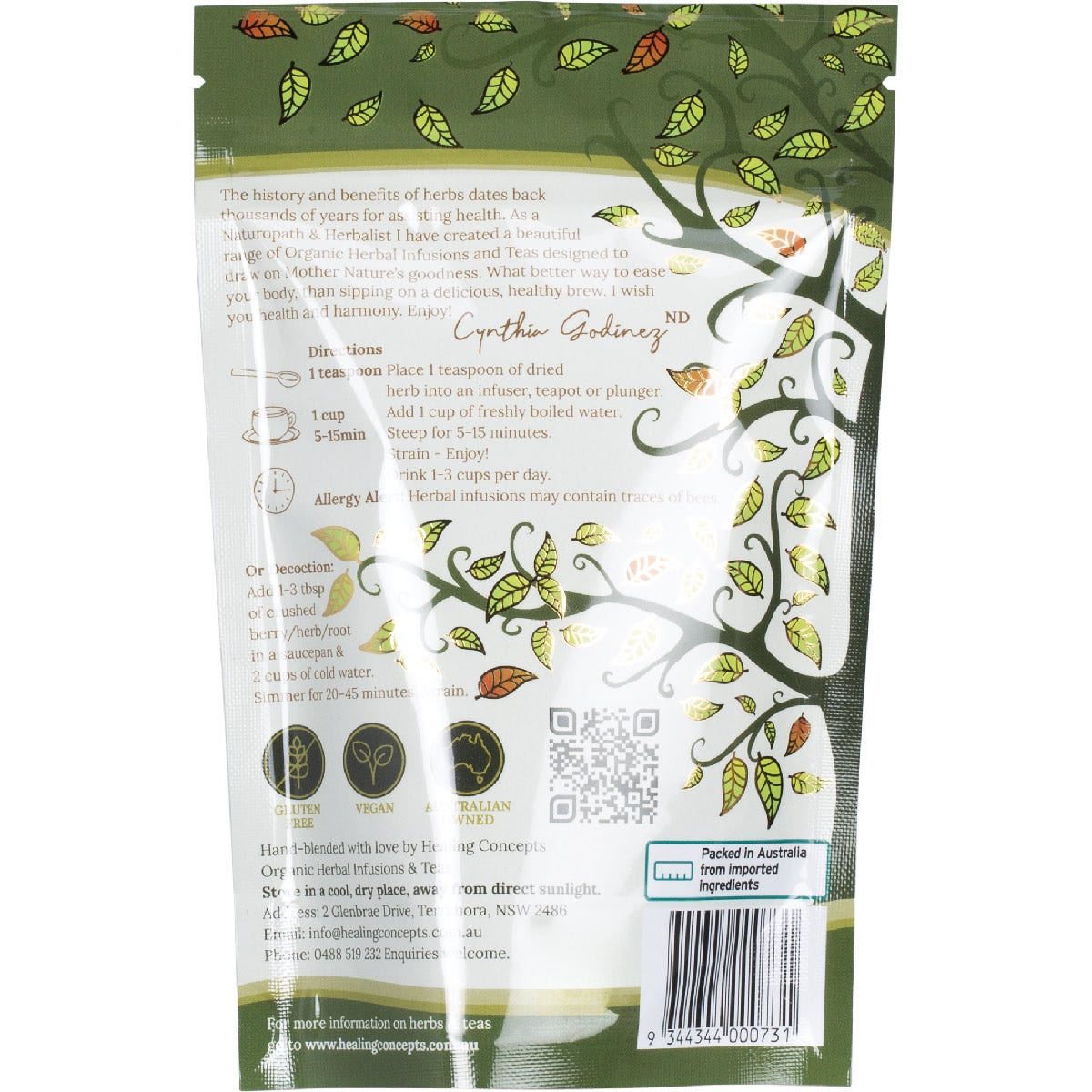 Healing Concepts Breastfeeding Infusion 40g