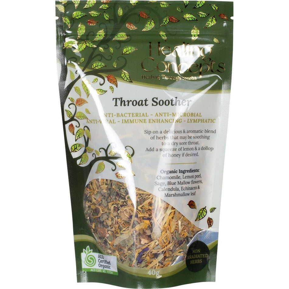 Healing Concepts Organic Blend Throat Soother 40g
