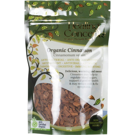 Healing Concepts Organic Cinnamon 50g