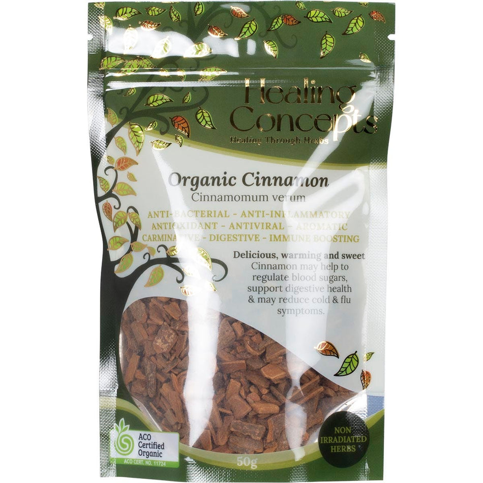 Healing Concepts Organic Cinnamon 50g