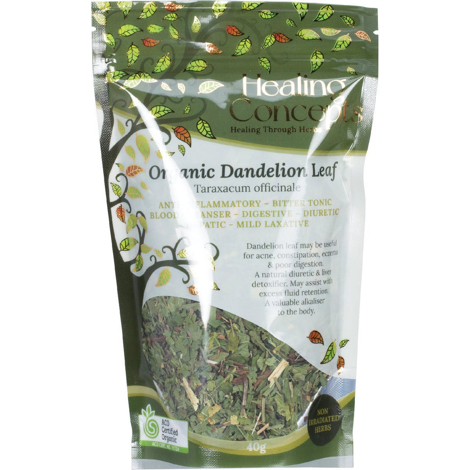 Healing Concepts Organic Dandelion Leaf 40g