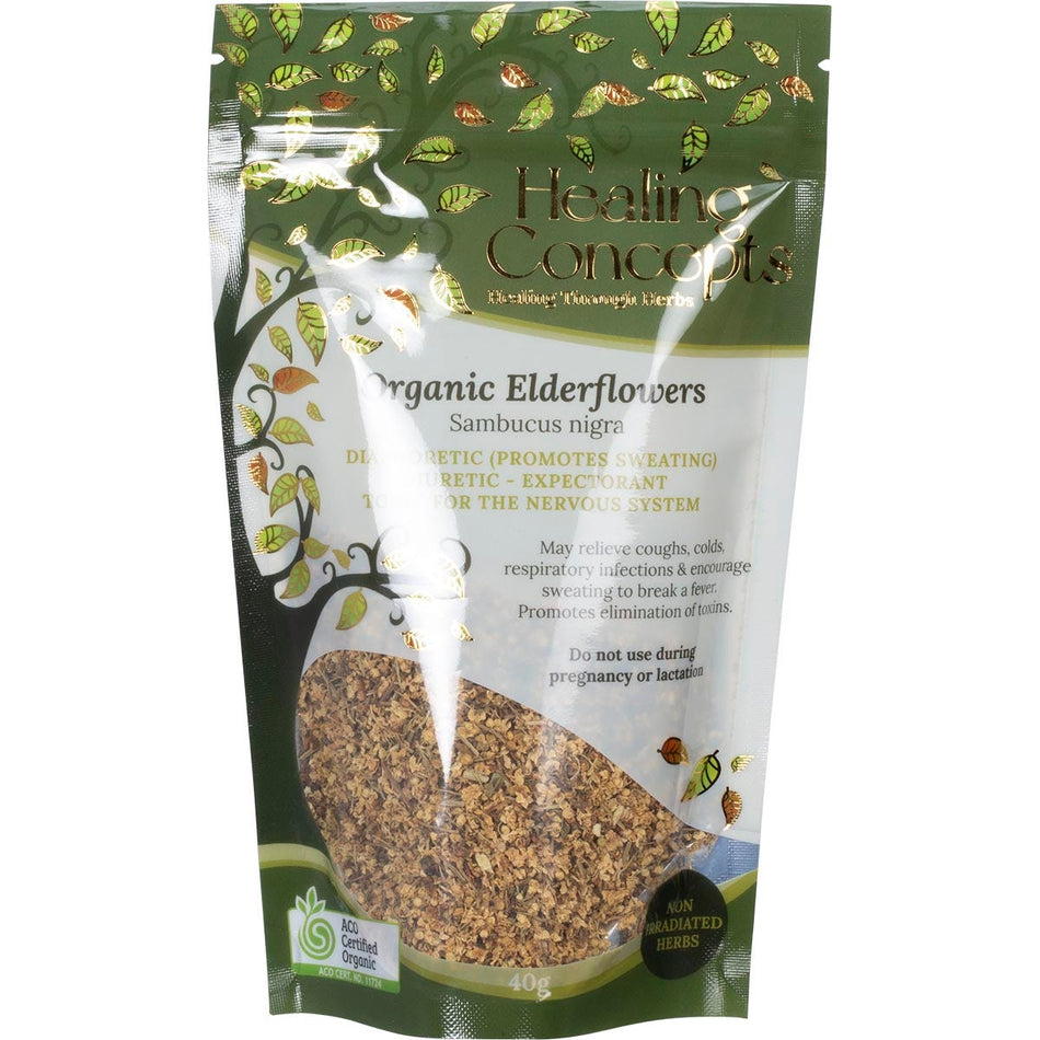 Healing Concepts Organic Elderflowers 50g