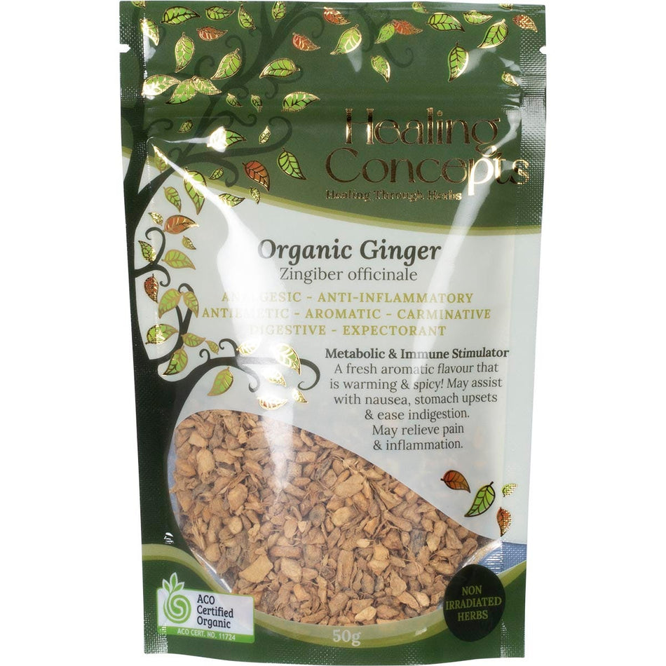 Healing Concepts Organic Ginger 50g