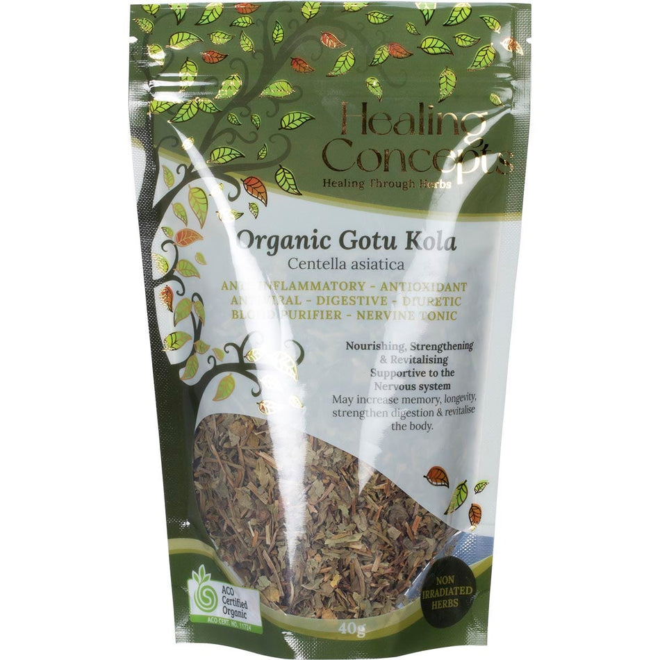 Healing Concepts Organic Gotu Kola 40g