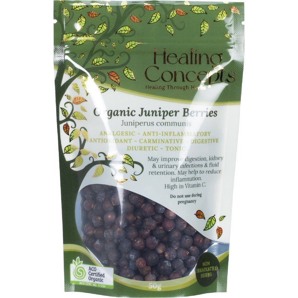 Healing Concepts Organic Juniper Berries 50g