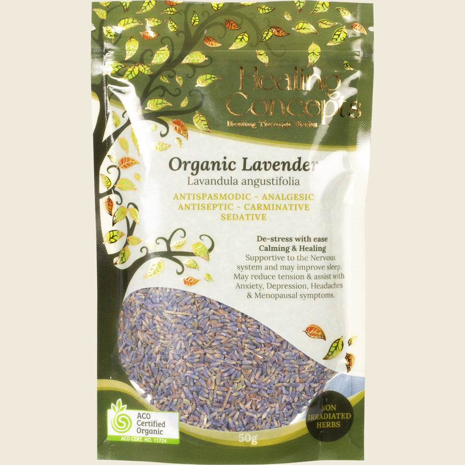 Healing Concepts Organic Lavender 50g