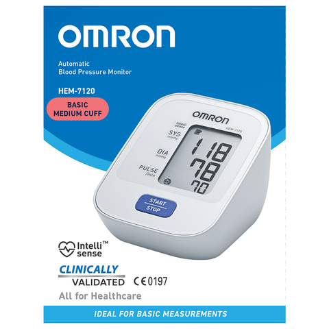 Omron HEM7120 Basic Blood Pressure Monitor 22-32CM