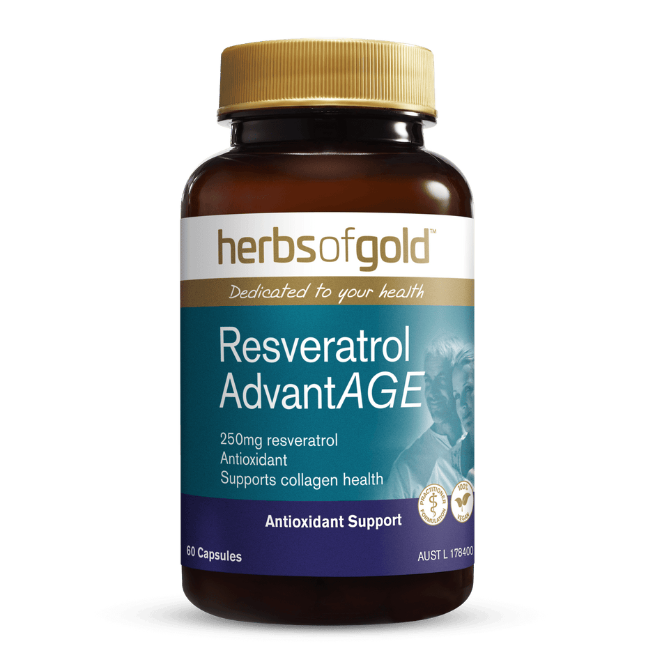 Herbs of Gold Resveratrol AdvantAGE 60c