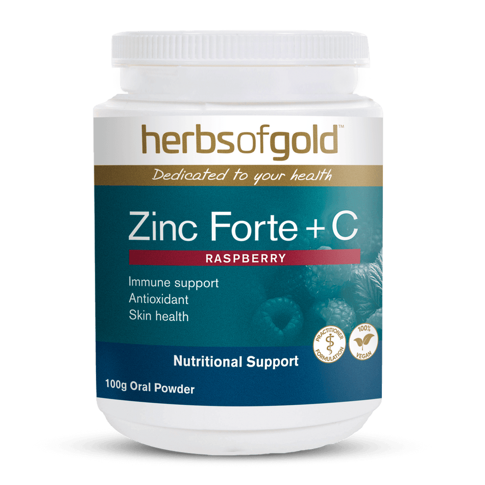 Herbs of Gold Zinc Forte + C 100g