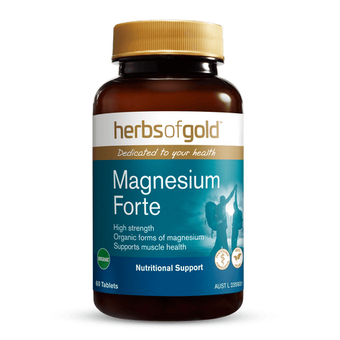 Herbs of Gold Magnesium Forte Organic 60t