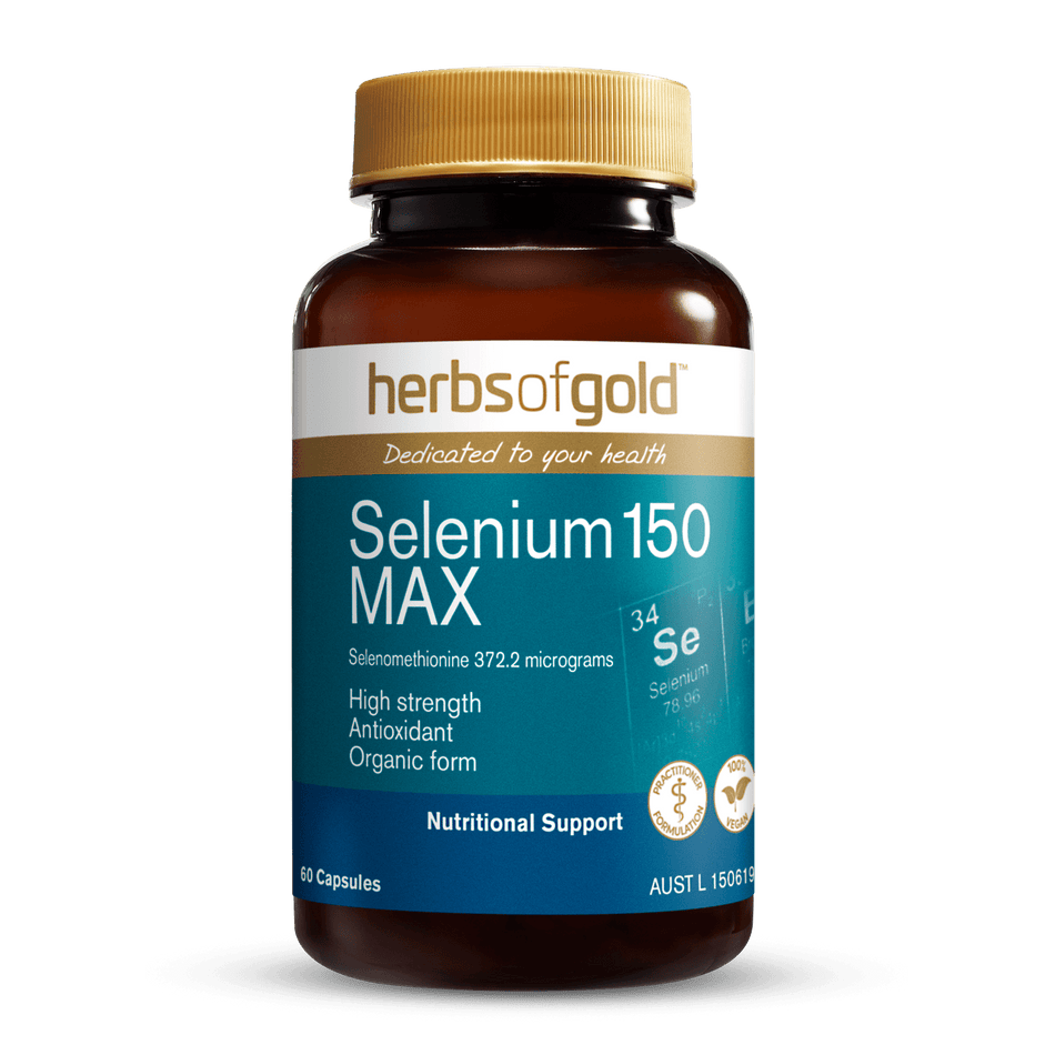 Herbs of Gold Selenium 150 Max 60c