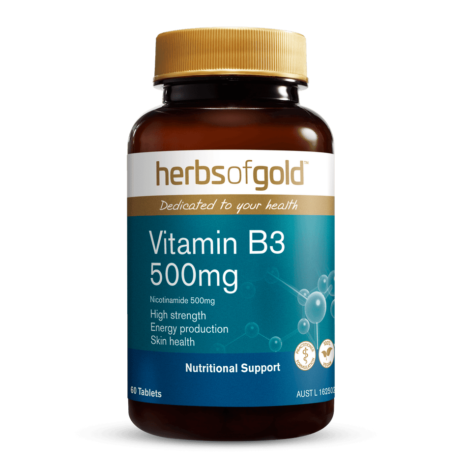 Herbs of Gold Vitamin B3 500mg 60t