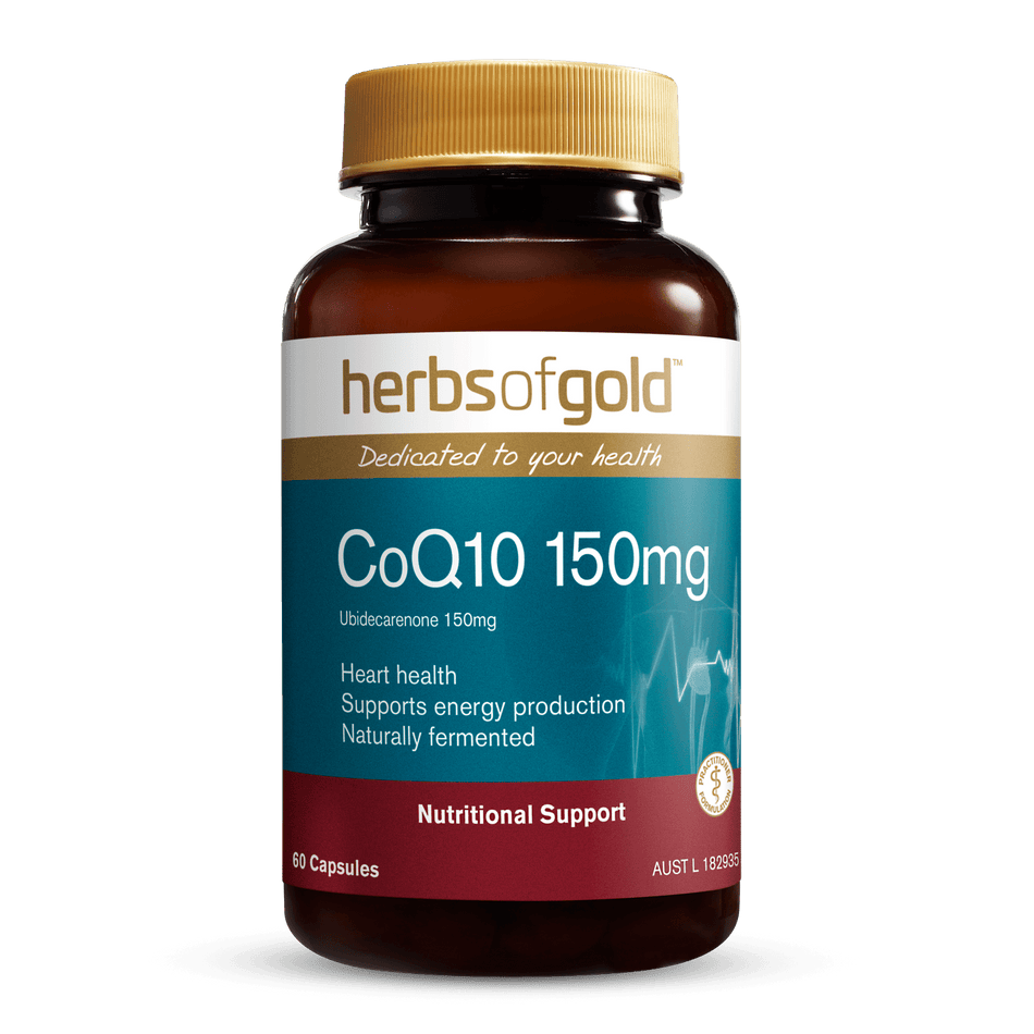 Herbs of Gold CoQ10 150mg 60c