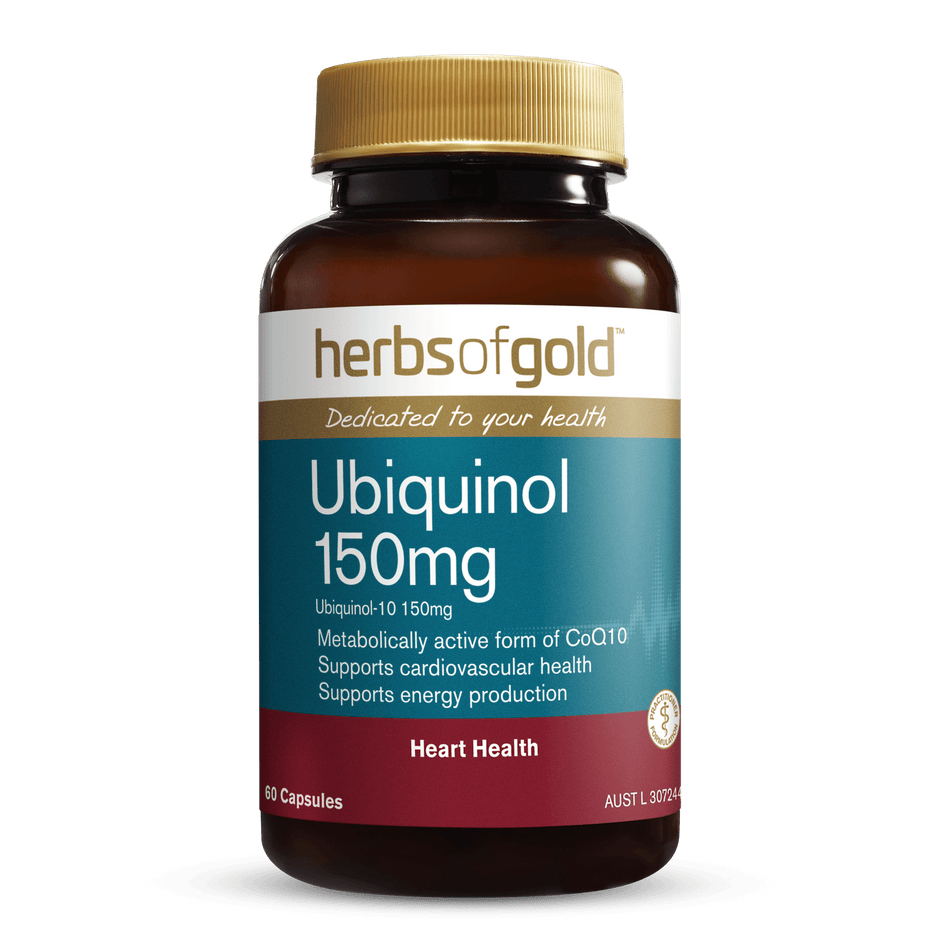 Herbs of Gold Ubiquinol 150mg 60c