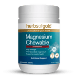 Herbs of Gold Magnesium Chewable Raspberry 60t