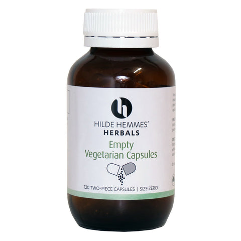 Hilde Hemmes Herbal's Vegetable Capsules (Empty) 120c