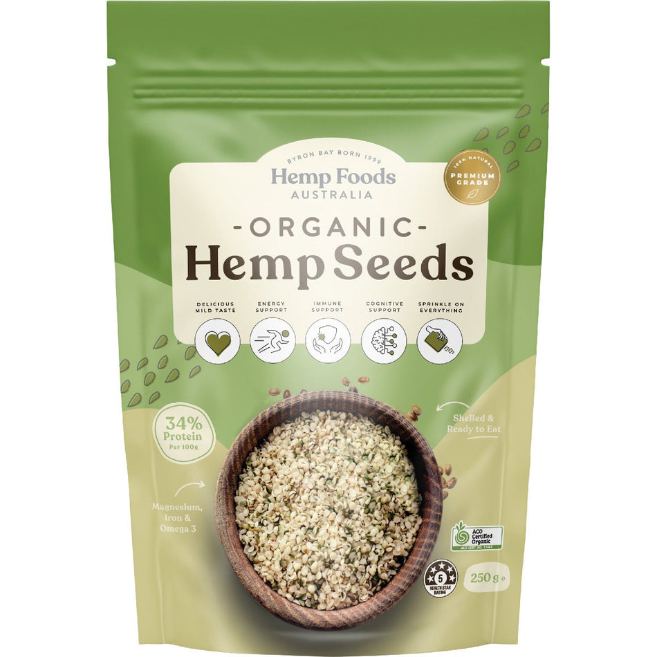 ESSENTIAL HEMP Organic Hemp Seeds Hulled 250g