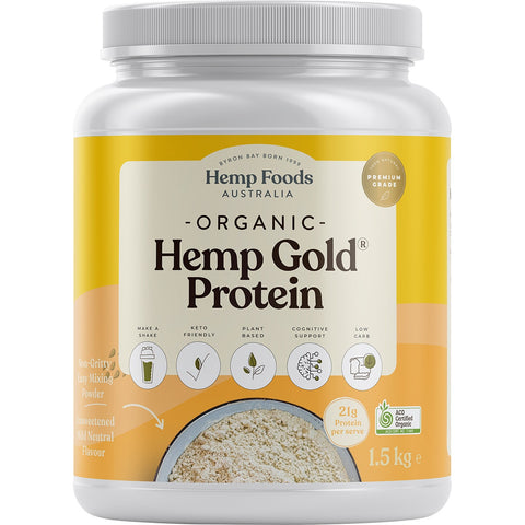 ESSENTIAL HEMP Organic Hemp Gold Protein 1.5kg