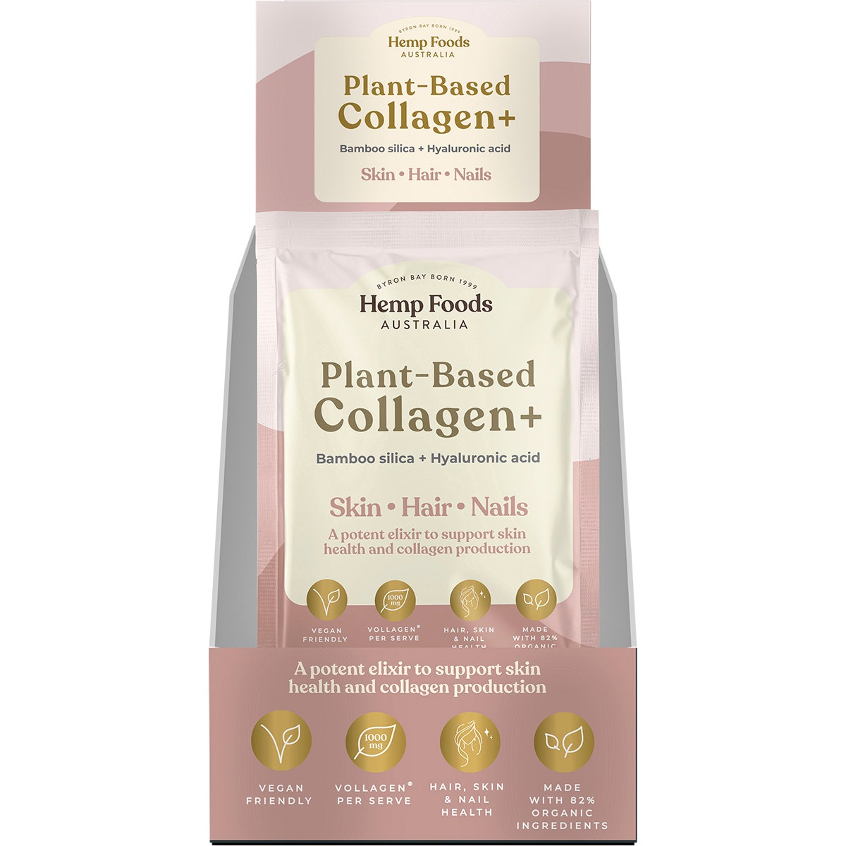 Hemp Foods Australia Plant-Based Collagen+ Berry 7x20g