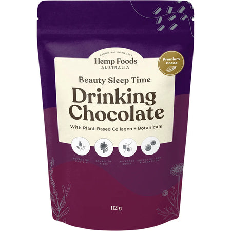 HEMP FOODS AUSTRALIA Drinking Chocolate Beauty Sleep Time 112g