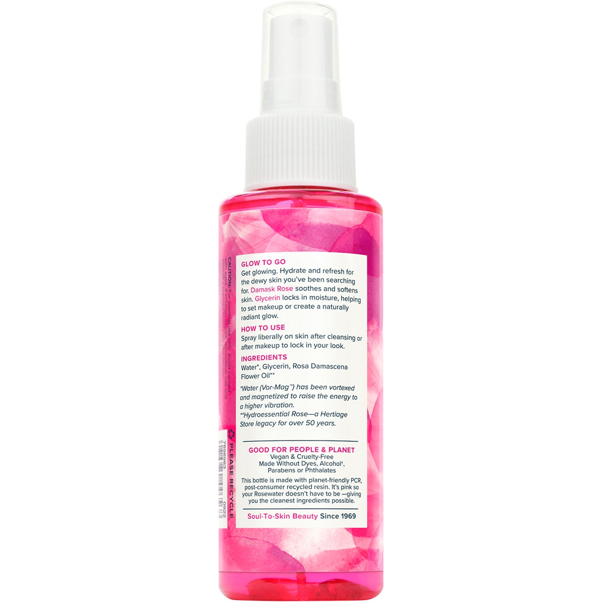 HERITAGE STORE Rosewater & Glycerin Hydrating Facial Mist 118ml