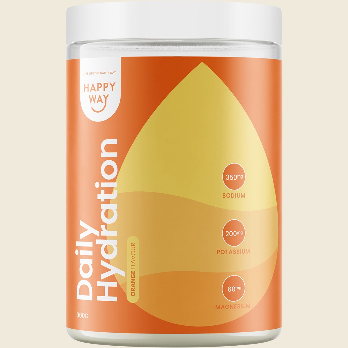 Happy Way Daily Hydration Orange 300g