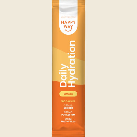 Happy Way Daily Hydration Sachets Orange 30x10g