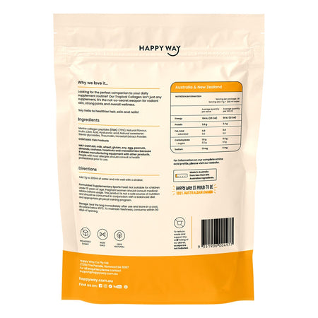 Happy Way Marine Collagen Powder Tropical 250g
