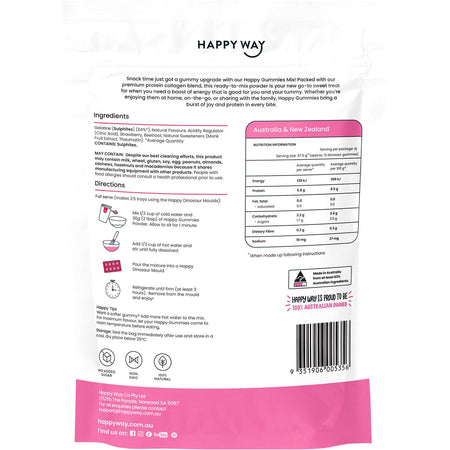 Happy Way Happy Gummies Strawberry 210g