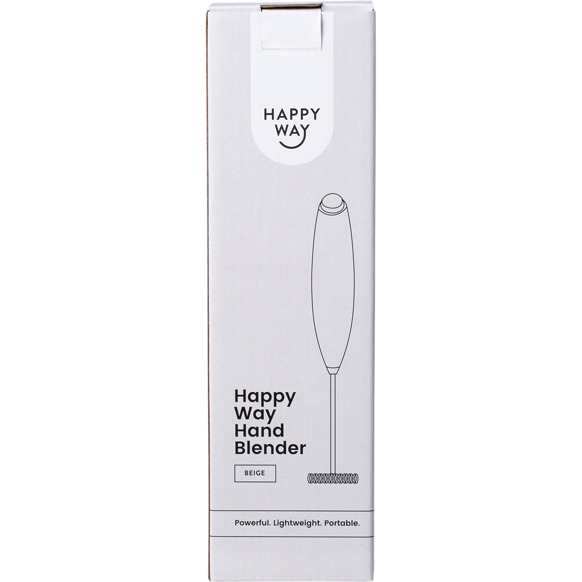 HAPPY WAY Hand Blender Beige with Stand