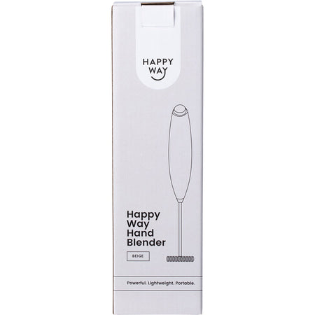 HAPPY WAY Hand Blender Beige with Stand