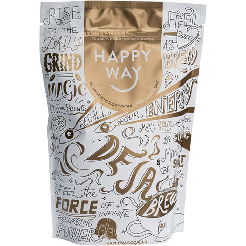 Happy Way Whey Protein Powder Coffee 500g