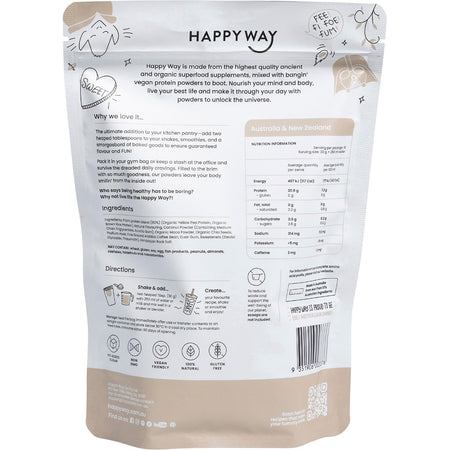 HAPPY WAY Vegan Protein Powder Coffee 500g