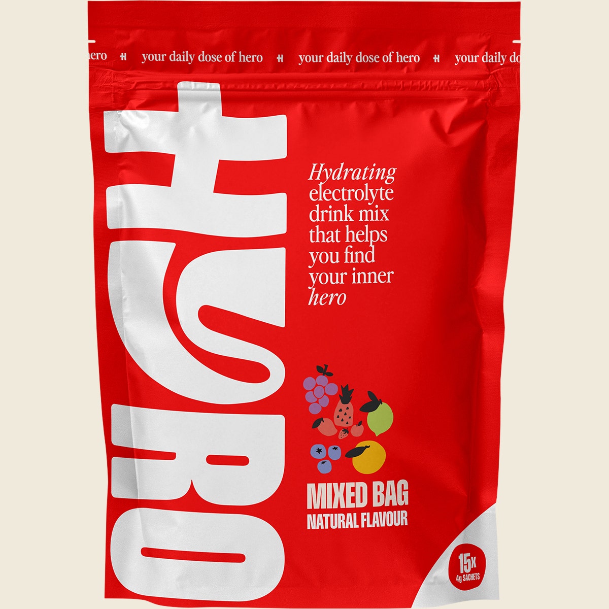 Hyro Electrolyte Sachets Mixed Bag Hasta 15x4g