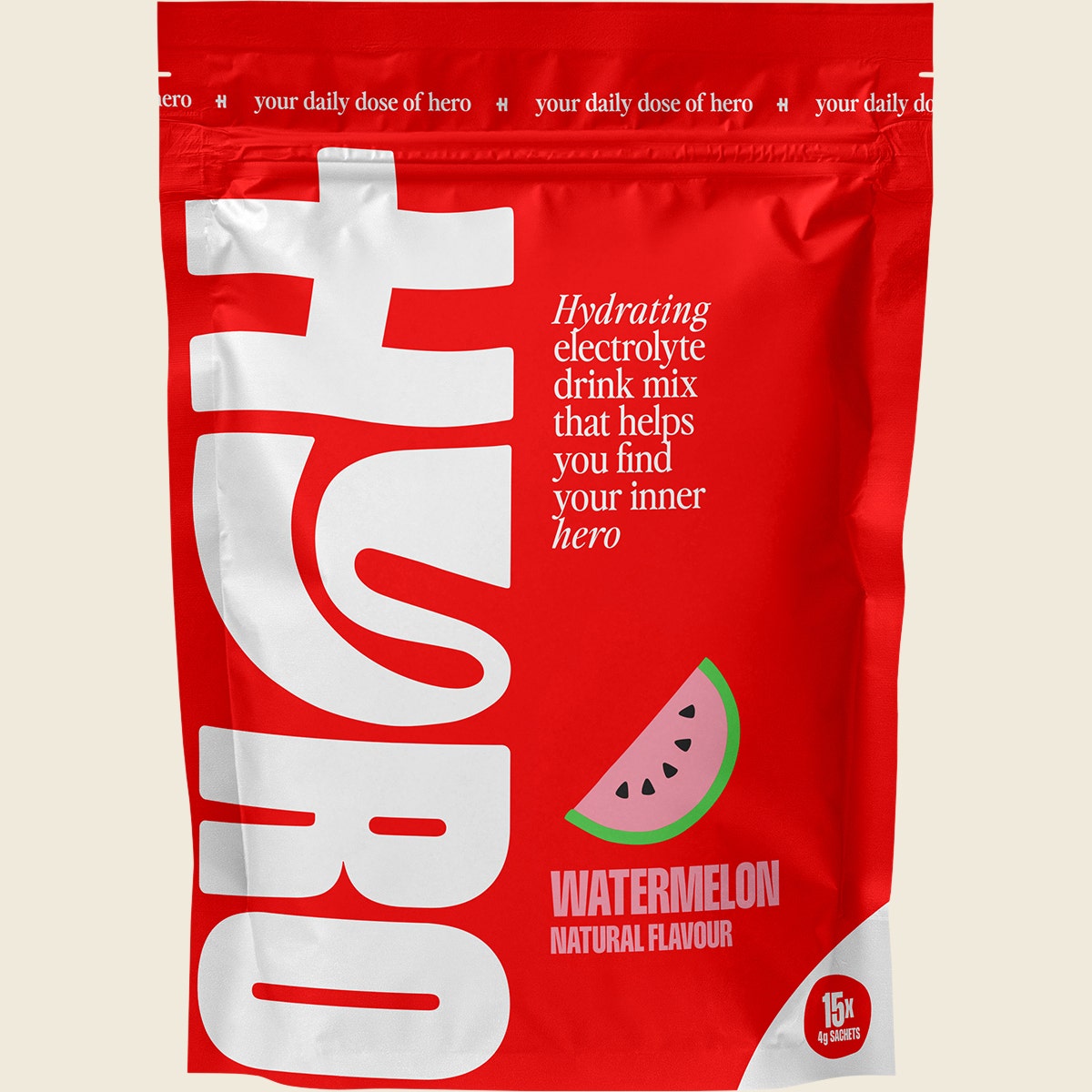 Hyro Electrolyte Sachets Watermelon Hasta 15x4g